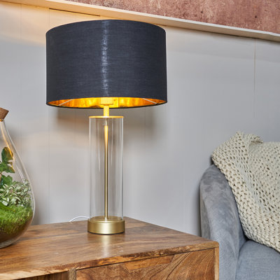 Glass Table Lamp