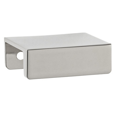 Martin 1-1/4" Polished Nickel Edge Pull