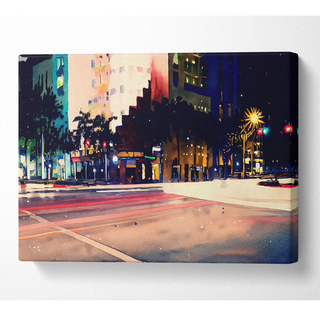 South Beach - Kunstdrucke auf Leinwand - Wrapped Canvas