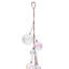10' Clear Iridescent Branch Ball Wire Garland