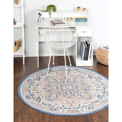 Orcon Oriental Green/Pink Area Rug