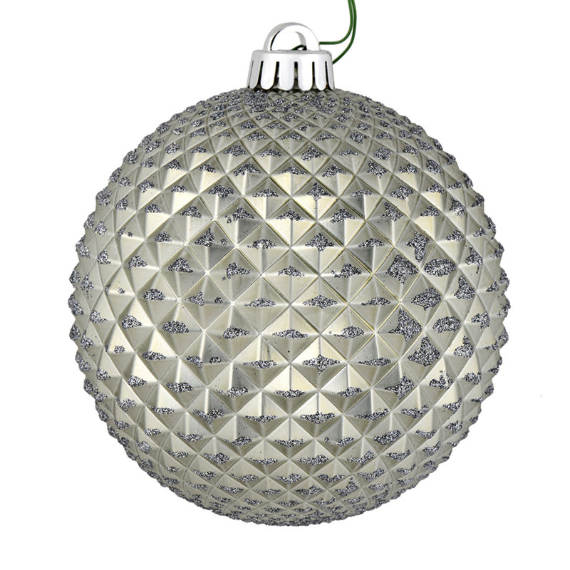 Ornement boule Durian Glitter, Étain