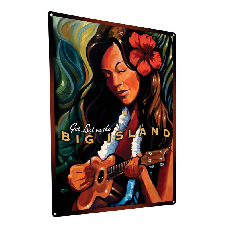 On Metal Print