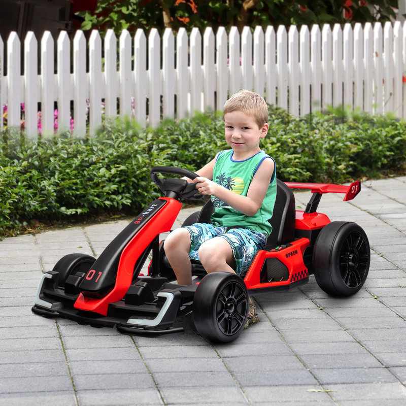 Freeport Park Battery Powered Ride On, Black/Red