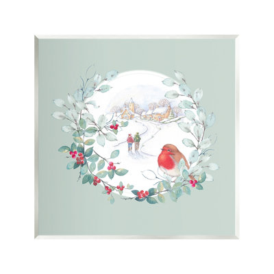 «Winter Scene with Border» par Julie Clay