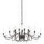 Lisse 20 - Light Candle Style Classic/Traditional Chandelier-71638746
