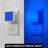 Blue LED Night Light With Automatic Light Sensor Operation-118823609