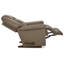 Fauteuil inclinable manuel berçant en cuir Jasper-116789318