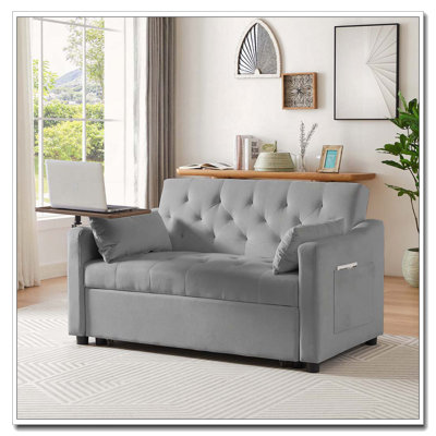 53.15"W Pullt Out Sofa Sleeper