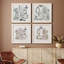 «Opulent Bath I», ensemble de 4 peintures sur toile encadrées-60148641-60148640