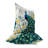 Peacock Secrets Reversible Throw Pillow-101124178-101124180
