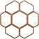 Florin Wood Fretwork Pierced Ceiling Medallion