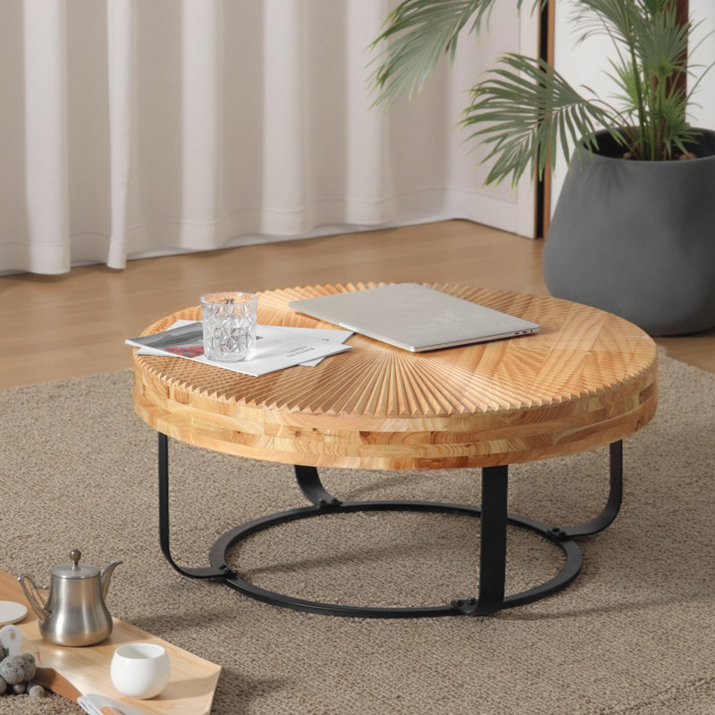 Table basse simple, Noir