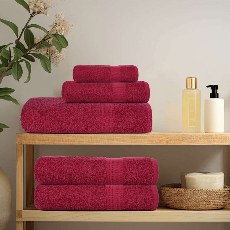 Jeeves 100% Cotton Bath Towel, Bordeaux