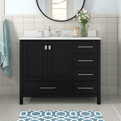 Irene 42'' Single Bathroom Vanity with Top