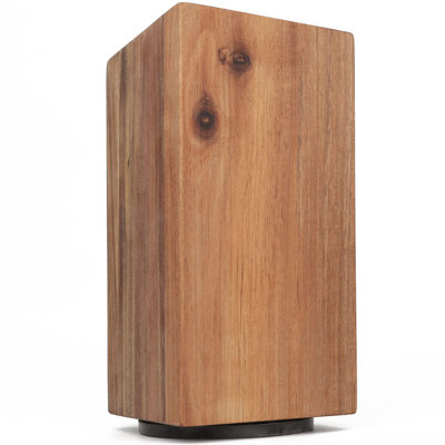 Magnetic Knife Wooden Block 360 Rotatable