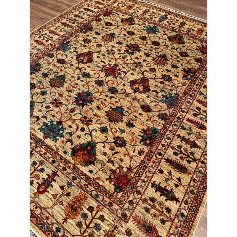 Tapis en laine et coton noué à la main Original Original