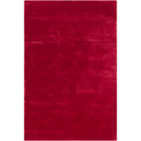 Gloria Wool Area Rug in Red