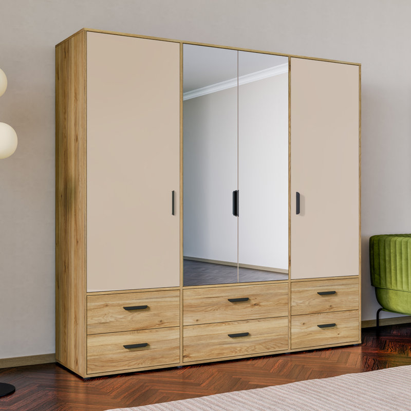Taymur Manufactured Wood Wardrobe