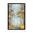 Distressed Black Framed Canvas Canvas