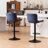 Denan Swivel Adjustable Height Bar Stool-695212899