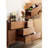 Black Walnut Nordic Accent Cabinet