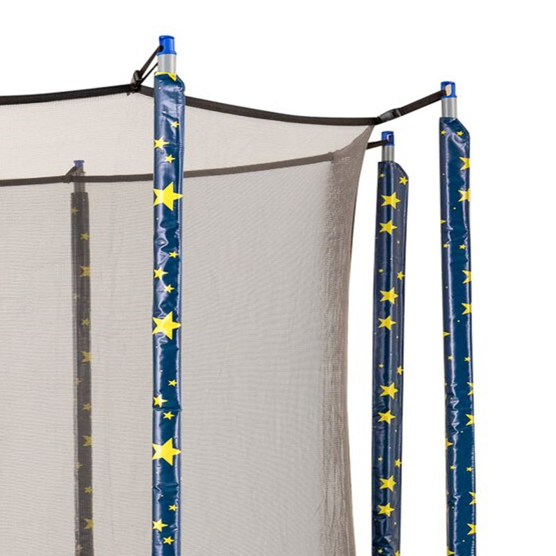 Coussin de bordure pour trampoline, Nuit étoilée, H 5,8 pi x l 11 pi x P 11 pi