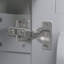 Meuble-lavabo de 20 po avec lavabo en céramique, porte à fermeture douce, tablette réglable en forme de U, support de rangement pour porte, armoire autoportante moderne pour les petites salles de bain
