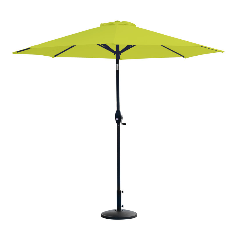 Parasol de marché 9 pi Pierpoint, Limette