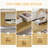 Modern Design 48 Inch Rectangular Coffee Table,2-Tier MDF Rectangle Coffee Table For Living Room