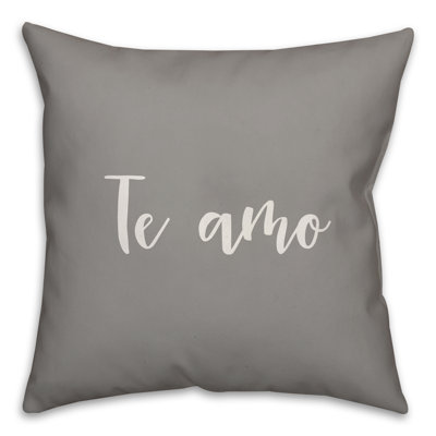  Coussin Te Amo