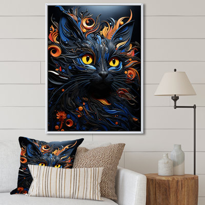 " Pixiebob Pondering Cat Collage I "