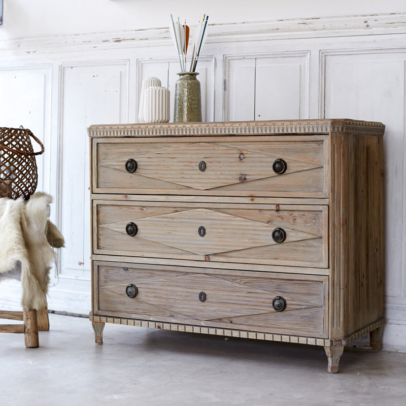 Emily 3 Drawer Sideboard