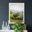 Toile encadrée de qualité supérieure Tuscan Valley S croquis II - prête à être accrochée-1335986869-1335986867