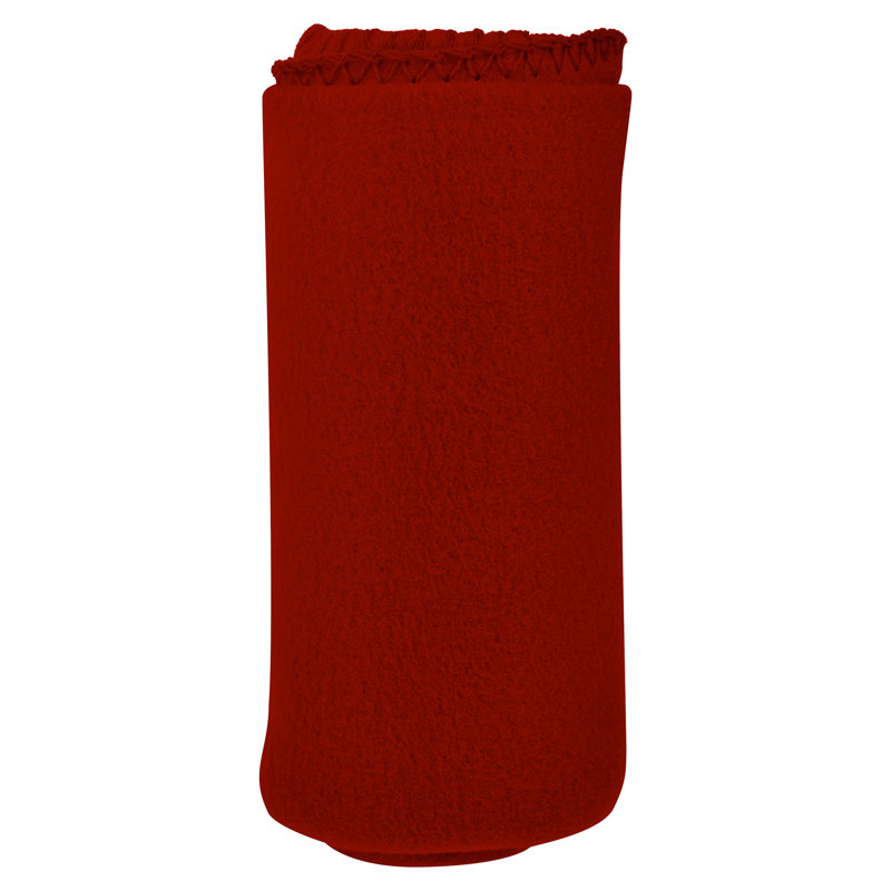 Jeté en molleton Cozy Comfort, Rouge