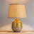 Spenser 21‘’ Brown-Glazed Ceramic Accent Table Lamp