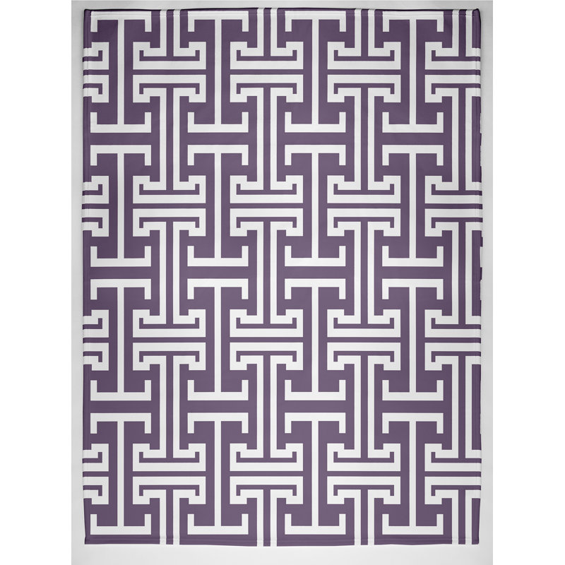 Jordan Geometric Blanket, Purple