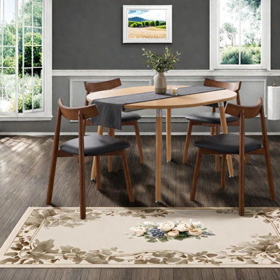 Ensemble de table de salle à manger extensible moderne (doit inclure à la fois la table et la chaise), bois aggloméré