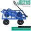 Les chariots de chariot de jardin pour outils facilitent le transport du bois de chauffage