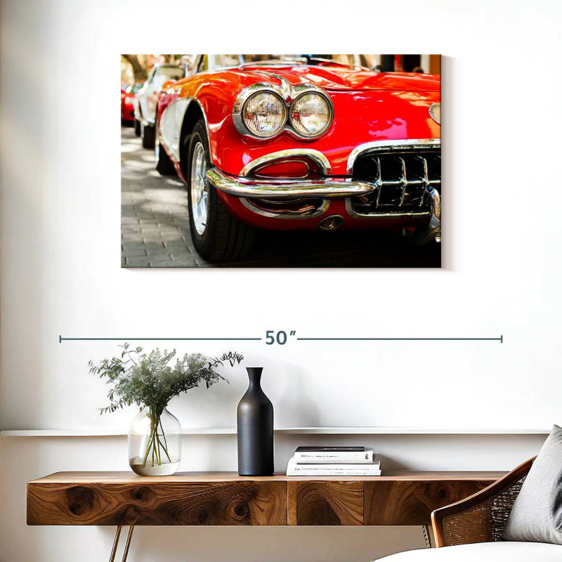 Voiture classique brillante Mehar, H 24 po x l 36 po