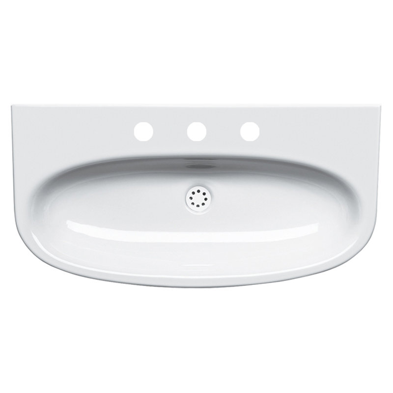 Muse 100 39.37'' L Bathroom Sink, 8" Centers