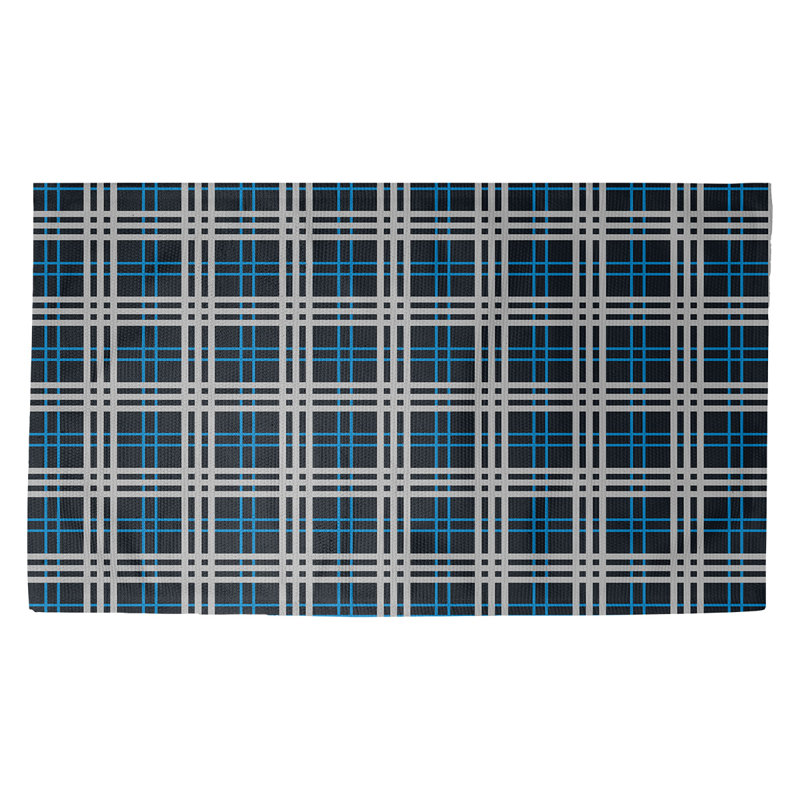 Plaid Indoor Rug, Rectangle 2' x 3'