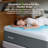 Novilla 12 Inch Queen Gel Memory Foam Mattress, Cooling Green Tea Infused Bed in a Box with Lumbar Support, Medium Firm Feel for Pressure Relief & Spinal Alignment-914838700-914838703