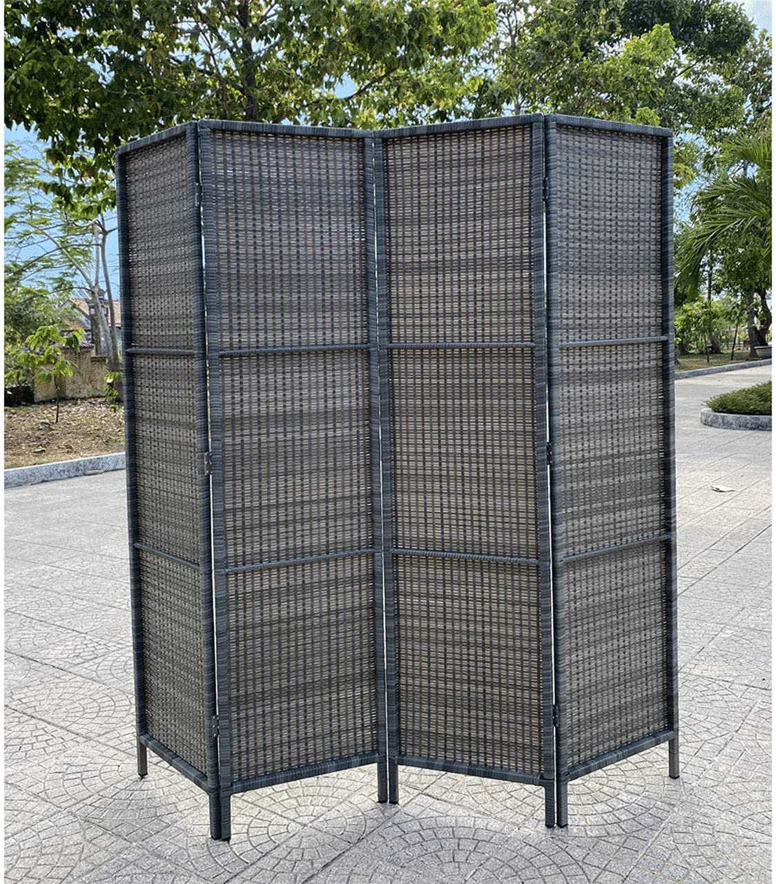 Latitude Run® Ahsaad Resin Patio Privacy Screen Room Divider & Reviews ...
