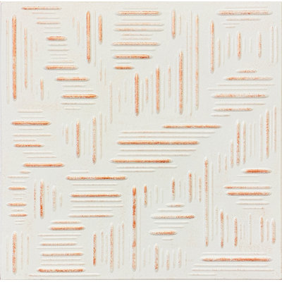 Carreaux de plafond en polystyrène 20X20 avec panneaux décoratifs à coller pour une installation facile à faire soi-même, ainsi que pour la rénovation de la maison et du sous-sol. R15 Labyrinth, Lot / 8
