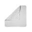 Rubagrip Rubber Non Slip Shower Mat with Secure Suction Cups