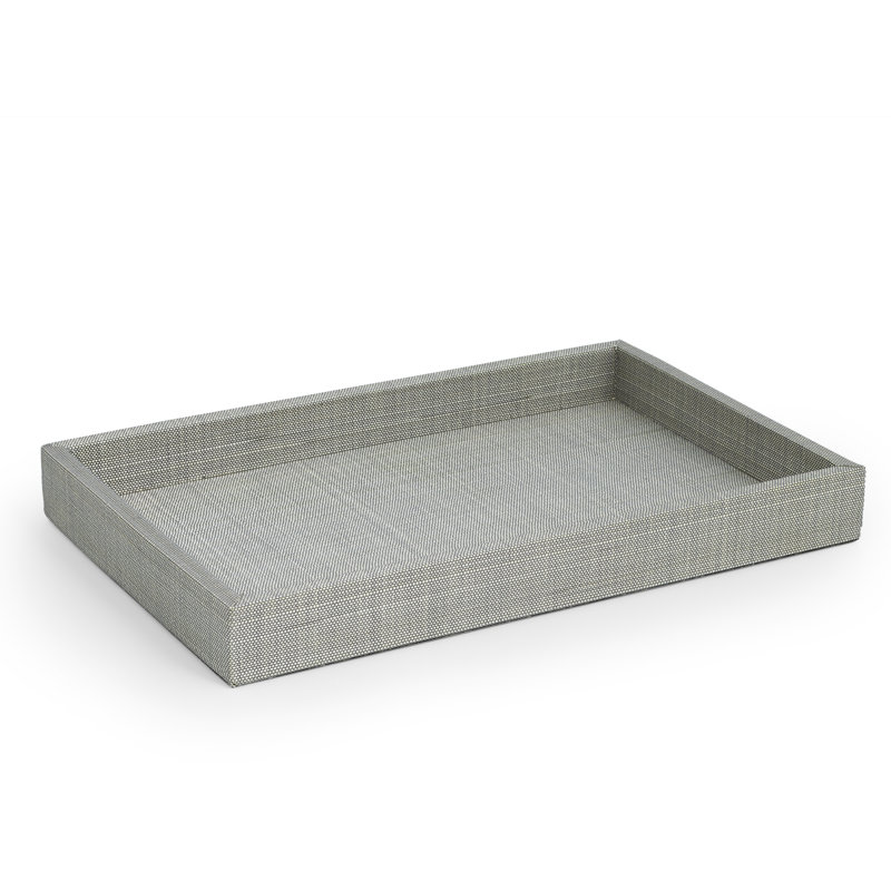 Araba Bathroom Tray, Silver