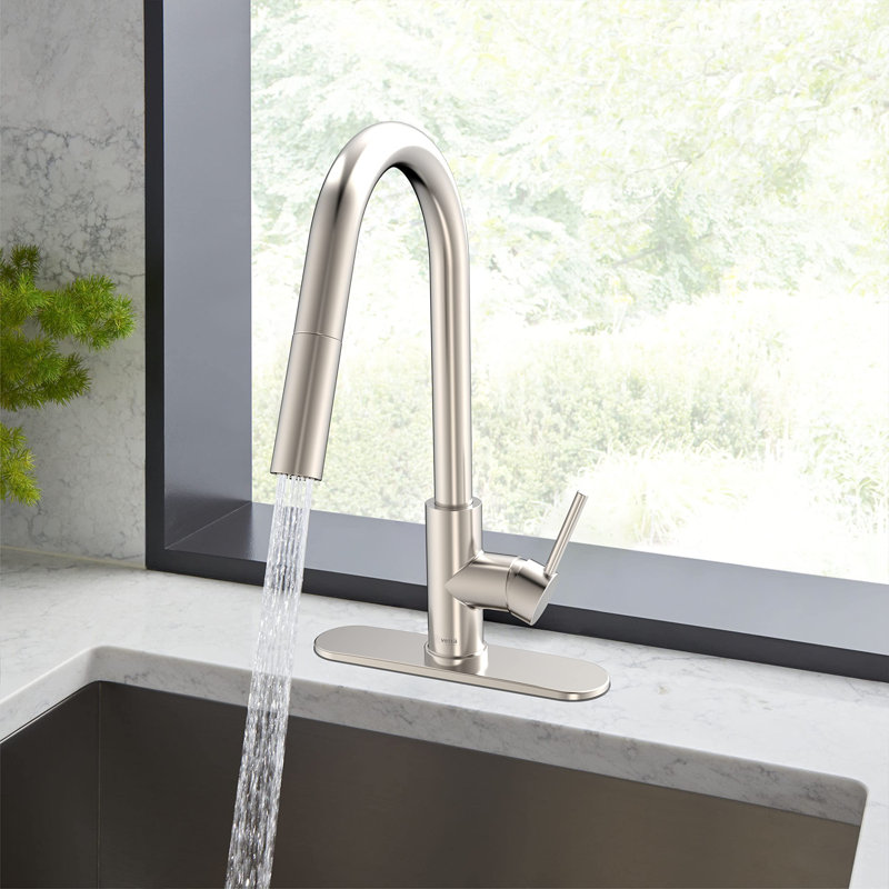 Robinet de cuisine Vetta, Nickel brossé