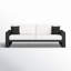 88'' Aluminum Outdoor Sofa with Sunbrella Cushions