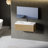 Floating Bathroom Vanity with Sink Combo-353296696